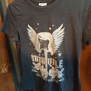 Maurices Dark Gray Nashville Graphic T-Shirt
